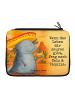 Mr. & Mrs. Panda Mäppchen Axolotl Tequila Design mit Spruch in Weiß