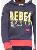 PLUS EIGHTEEN Herren Kapuzenpullover in Petrol