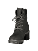 Lumberjack Schwarz Ankle Stiefel aus Polyester