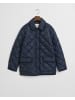 Gant Steppjacke mit Cordbesatz in Evening Blue
