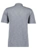Ragman Softknit-Polo Flammdesign in Grau