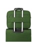 travelite Cubis Flugumhänger 40 cm Laptopfach mit Dehnfalte green