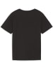 Puma T-Shirt "TeamRISE Logo Jersey Cotton Jr" in Schwarz