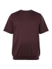 JP1880 Kurzarm T-Shirt in aubergine