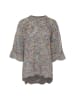 ebeeza Damen Sweater in GRAU MELANGE MEHRFARBIG