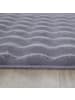 KADIMA DESIGN Teppich Hochflor Waschbar Einfarbig ALBA Strapazierfähig OEKO-TEX in Grau