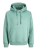 Jack & Jones Kapuzenpullover in Mineral Blue