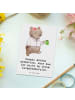 Mr. & Mrs. Panda Postkarte Beamtin Humor mit Spruch in Weiß