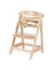 roba Treppenhochstuhl 'Sit Up Click & Fun' - Essbrett und Bügel - Mitwachsend - Natur