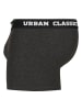 Urban Classics Urban Classics Boxershorts in branding AOP/black/charcoal