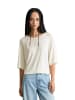 Marc O'Polo DENIM Kurzarm-Pullover relaxed in Creamy White