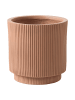 Beliani Outdoor Blumentopf DARIA in Braun - (W) 37 x (H) 37 x (L) 37 cm
