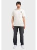 OLDSKULL T-Shirt Wrldvibe Urban Jungle Graphic in Off White