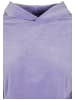 Urban Classics Urban Classics Damen Ladies Cropped Velvet Oversized Hoody in lavender
