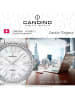Candino Analog-Armbanduhr Candino Elegance weiß mittel (ca. 36mm)