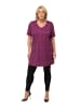 Ulla Popken Longshirt in magnolienrot