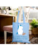 Mr. & Mrs. Panda ToteBag Angst vor Dunkelheit überwinden mit Spruch in Sky Blue