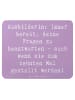 Mr. & Mrs. Panda Mousepad Spruch Ausbilderin Geduld mit Spruch in Lavendeltraum