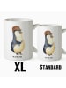 Mr. & Mrs. Panda XL Tasse Wenn Papa es nicht reparieren kann, si... in Weiß