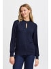 Fransa FRCERICA TEE 4 regular fit in Black Navy mix AOP MA24 02F