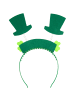 tectake St. Patrick’s Day Kopfschmuck in klassischem Grün, grün