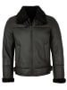 JILANI Lammfell-Lederjacke Lammfell in Schwarz