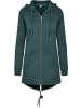 Urban Classics Zip-Kapuzenpullover in bottlegreen