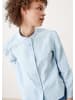 QS Bluse in 53W0_himmelblau