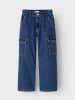 name it Cargojeans in Dark Blue Denim