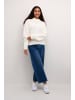 Kaffe Strickpullover KAbess in Chalk