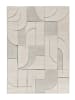 Atticgo Kurzflor-Teppich LENA in creme