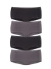 LASCANA Panty in schwarz / anthrazit