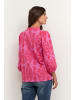 CULTURE Kurzarm-Bluse CUtia Casual fit in Fuchsia Pink