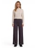 Zero  Casual-Hose mit weitem Bein Malou in Anthracite Melange