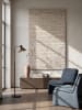 KADIMA DESIGN Teppichläufer Streifen weich wohnlich Wohnzimmer Schlafzimmer in Beige