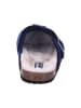 Supremo Pantoffel in blau