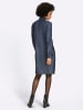 Heine Webkleid in dunkelblau