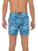HOM Beach Boxer Moorea in blue print