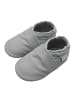Bemesu Baby-Leder-Laufschuhe, komfortabel mit rutschfester Sohle - Grau