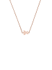 PURELEI Kette Side Angel Rosegold