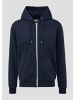 QS Sweatshirt Jacke langarm in Blau