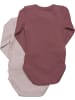 Minymo Kinder Langarmbody in Rosa