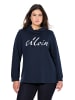 Ulla Popken Sweatshirt in marine