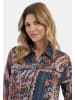 Albee Women Bluse in Blau Mehrfarbig