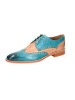 MELVIN & HAMILTON Eleganter Schnürschuh in türkis