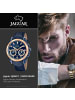 Jaguar Multifunktion-Armbanduhr Jaguar Connected blau groß (ca. 45mm)