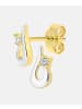 Vanlere Ohrstecker aus 375 Weißgold mit Zirkonia