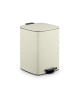 relaxdays Mülleimer in Beige - 20 Liter