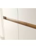 Furn.Design Wohnwand weiß, Eiche Wotan 470 cm, Schrankwand mit Sekretär