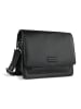Bugatti Elsa Umhängetasche M Leder 25 cm schwarz